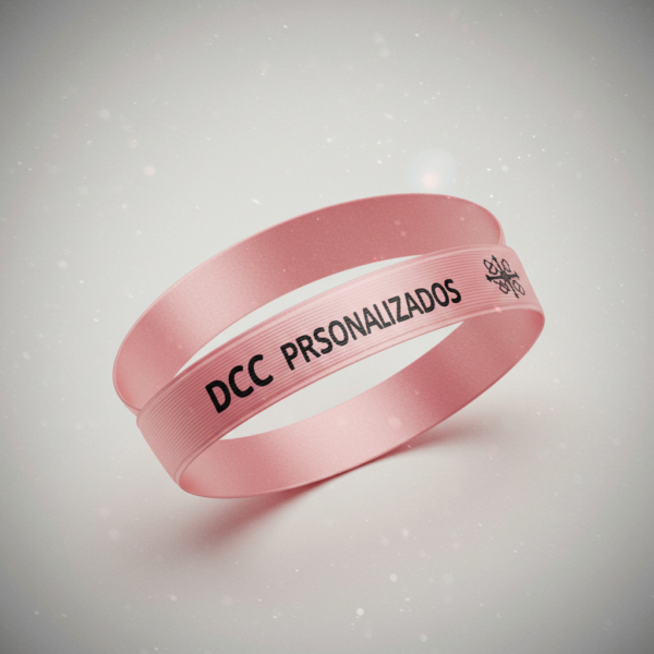 Pulseiras em tecido Perssonalizadas, Acompanha  lacre de segurança - Imagem 5