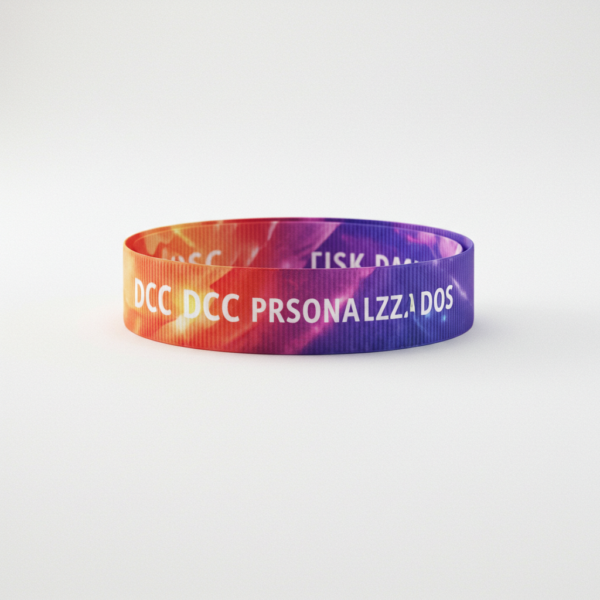 Pulseiras em tecido Perssonalizadas, Acompanha  lacre de segurança - Imagem 4